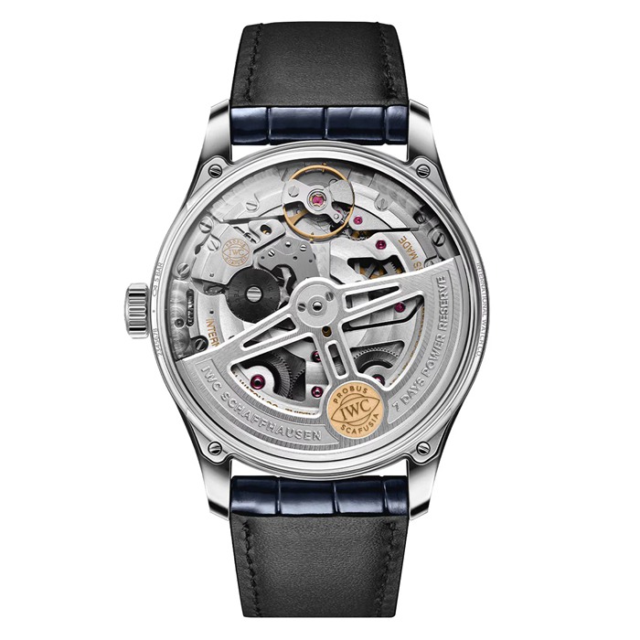 IWC Portugieser Automatik 42 Silber IW501702 – Bild 2