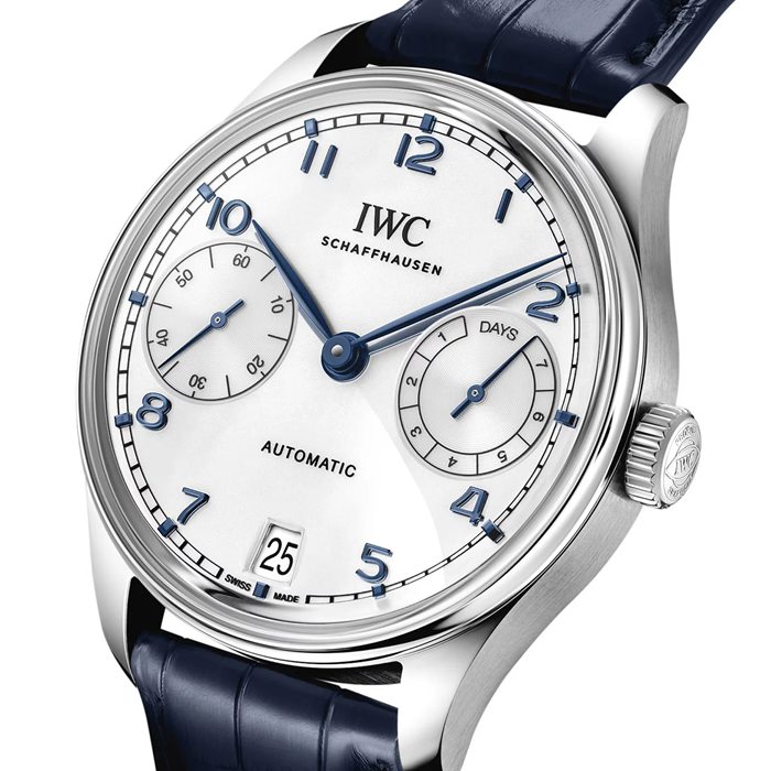 IWC Portugieser Automatik 42 Silber IW501702 – Bild 3