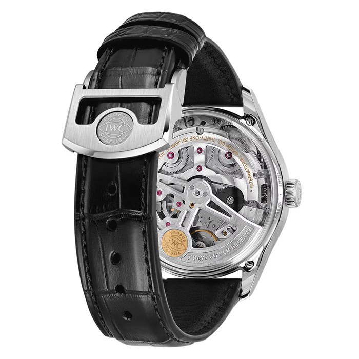 IWC Portugieser Automatik 42 Silbermond IW501701 – Bild 4