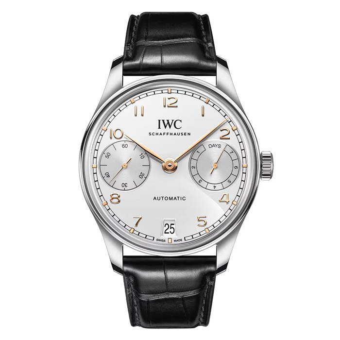 IWC Portugieser Automatik 42 Silbermond IW501701