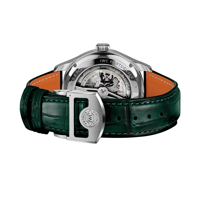 IWC Portugieser Automatik 42mm Herrenuhr Grün IW344207 – Bild 4