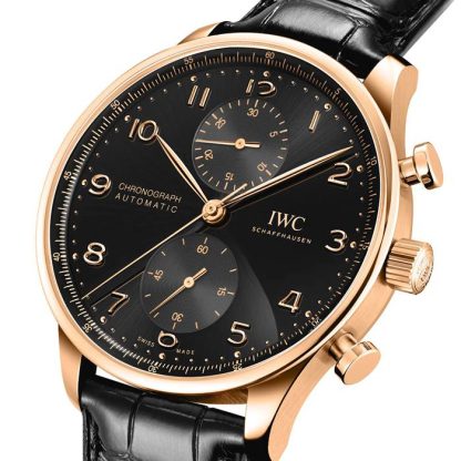IWC Portugieser Chronograph 41 Obsidian IW371625 – Bild 3