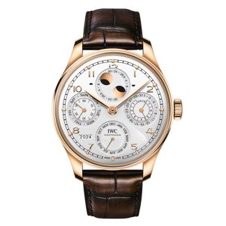 IWC Portugieser Ewiger Kalender 44 Silbermond IW503701