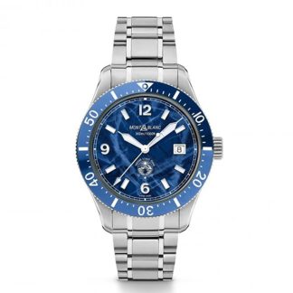 Montblanc 1858 Iced Blue Sea 41mm Herrenuhr 129369