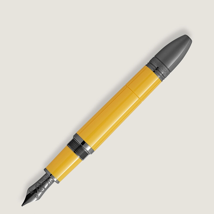 Montblanc Great Characters Enzo Ferrari Sonderausgabe Giallo Modena Füllfederhalter 130661 – Bild 3