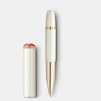 Montblanc Heritage Rouge et Noir Baby Special Edition Elfenbeinfarbener Tintenroller 128122