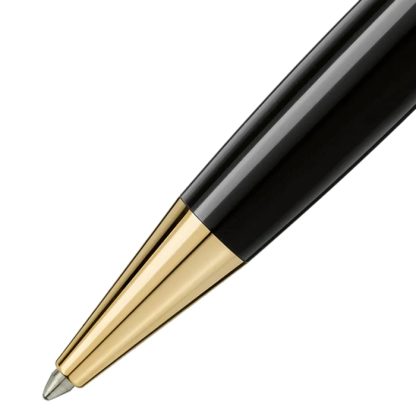 Montblanc Meisterstuck Classique Gold plattiert Kugelschreiber 132453 – Bild 3