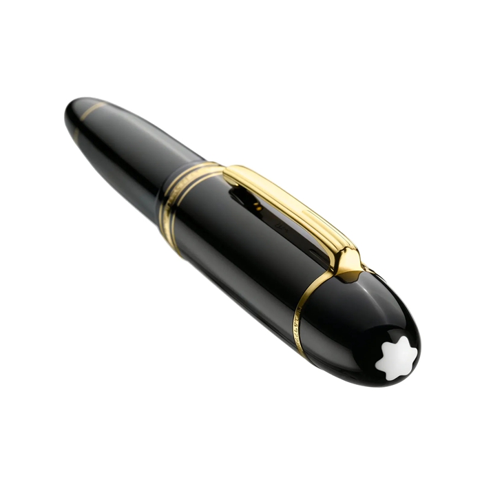 Montblanc Meisterstuck Gold beschichtet 149 Füllfederhalter Medium 132113 – Bild 2