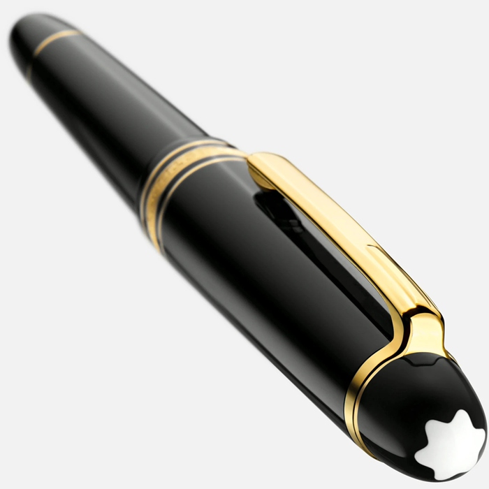 Montblanc Meisterstuck Goldbeschichteter Füllfederhalter 132464 – Bild 3