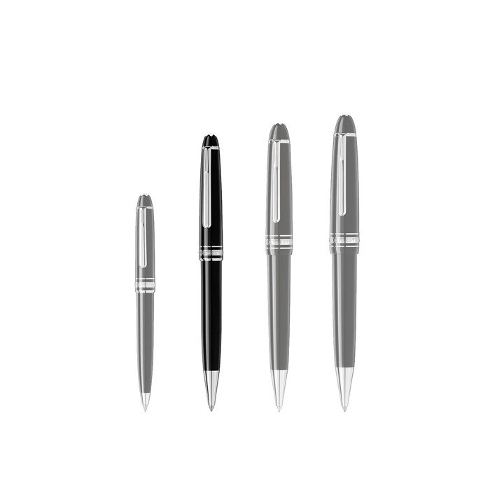 Montblanc Meisterstuck Platin beschichtet Kugelschreiber 132446 – Bild 3