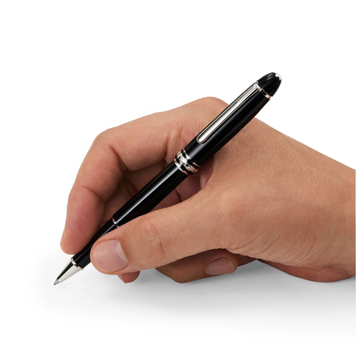 Montblanc Meisterstuck Platin beschichtet Rollerball Pen 132445 – Bild 5