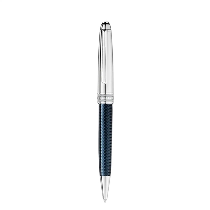 Montblanc Meisterstuck Solitaire Doue Blaue Stunde Classique Kugelschreiber 132102 – Bild 2