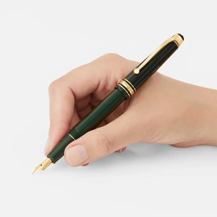 Montblanc Meisterstück The Origin Collection Classique Füllfederhalter Grün 131342 – Bild 3