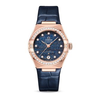 Omega Constellation Co-Axial Master Chronometer 29mm Damenuhr Blau O13158292099006