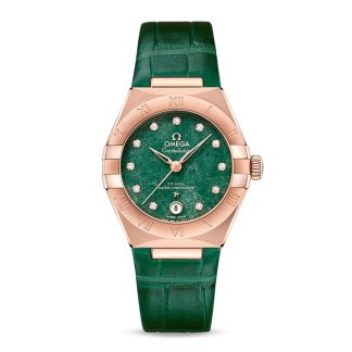 Omega Constellation Co-Axial Master Chronometer 29mm Damenuhr Grün O13153292099002