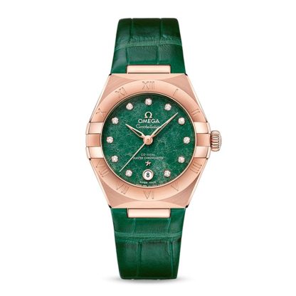 Omega Constellation Co-Axial Master Chronometer 29mm Damenuhr Grün O13153292099002