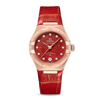 Omega Constellation Co-Axial Master Chronometer 29mm Damenuhr Rot O13153292099003