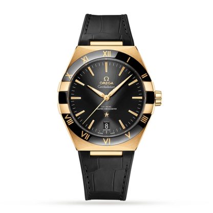 Omega Constellation Co-Axial Master Chronometer 41mm Herrenuhr Gelbgold O13163412101001
