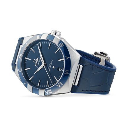 Omega Constellation Co-Axial Master Chronometer 41mm Herrenuhr blau O13133412103001 – Bild 3