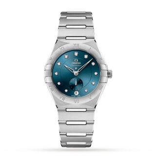 Omega Constellation Co-Axial Master Chronometer kleine Sekunden 34mm Damenuhr O13110342053001