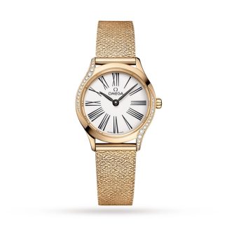 Omega De Ville Mini Trésor Quarz 26mm Moonshine™ Gold O42855266004001