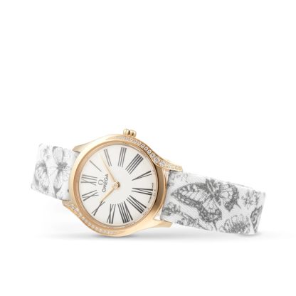 Omega De Ville Mini Trésor Quarz 26mm Moonshine™ Gold O42857266004002 – Bild 3