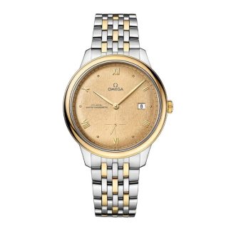 Omega De Ville Prestige 41mm Herrenuhr Gelbgold O43420412008001
