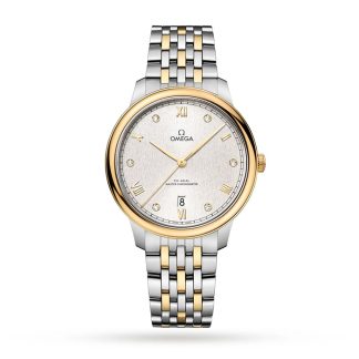 Omega De Ville Prestige Co-Axial Chronometer 40mm Herrenuhr Silber O43420402052001