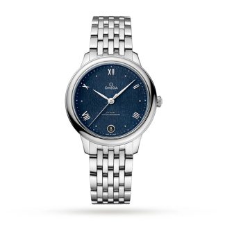 Omega De Ville Prestige Co-Axial Master Chronometer 34mm Damenuhr Blau O43410342003002