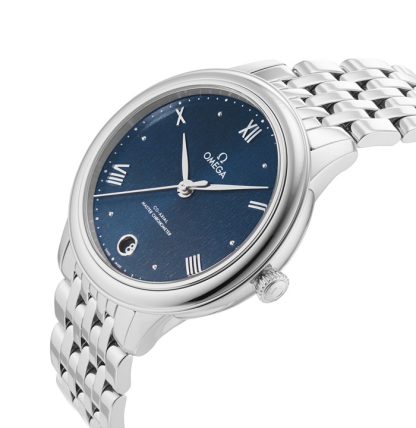 Omega De Ville Prestige Co-Axial Master Chronometer 34mm Damenuhr Blau O43410342003002 – Bild 5