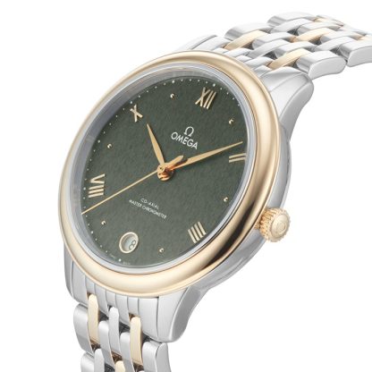 Omega De Ville Prestige Co-Axial Master Chronometer 34mm Damenuhr Grün O43420342010001 – Bild 4