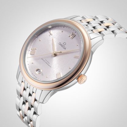 Omega De Ville Prestige Co-Axial Master Chronometer 34mm Damenuhr Silber O43420342002003 – Bild 5