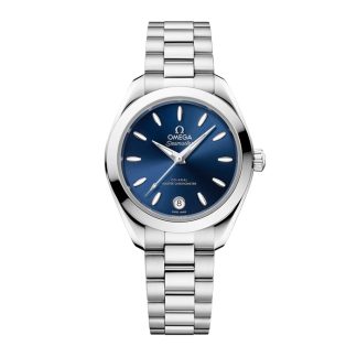 Omega Seamaster Aqua Terra 150M 30mm Damenuhr Blau O22010302003001