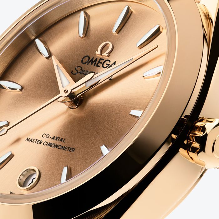 Omega Seamaster Aqua Terra 150M 30mm Damenuhr Gelb O22050302008001 – Bild 5