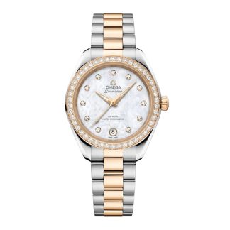 Omega Seamaster Aqua Terra 150M 30mm Damenuhr weiß O22025302055001