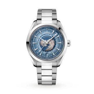 Omega Seamaster Aqua Terra 150M Co-Axial Master Chronometer Gmt Worldtimer 43mm Sommer Blau O22010432203002