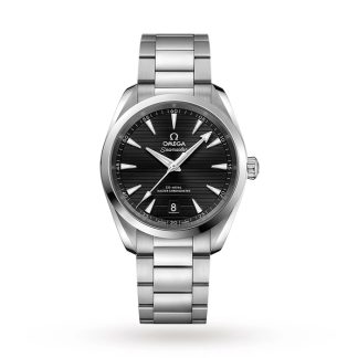 Omega Seamaster Aqua Terra 150M Herren schwarzes Zifferblatt 38mm automatische Co-Axial Herrenuhr O22010382001001