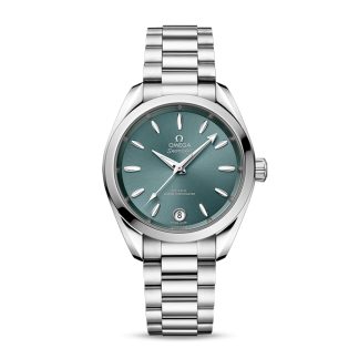 Omega Seamaster Aqua Terra 150m Co-Axial Master Chronometer 34mm Damenuhr Grün O22010342010001