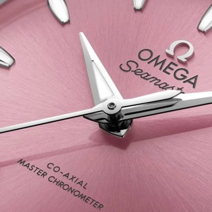 Omega Seamaster Aqua Terra 150m Co-Axial Master Chronometer 34mm Damenuhr Rosa O22010342010003 – Bild 3