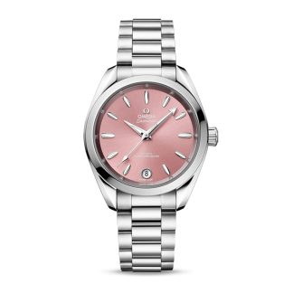 Omega Seamaster Aqua Terra 150m Co-Axial Master Chronometer 34mm Damenuhr Rosa O22010342010003