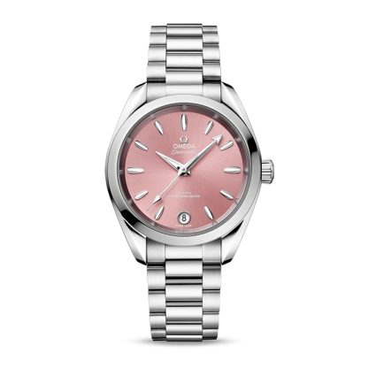 Omega Seamaster Aqua Terra 150m Co-Axial Master Chronometer 34mm Damenuhr Rosa O22010342010003