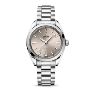 Omega Seamaster Aqua Terra 150m Co-Axial Master Chronometer 34mm Damenuhr Sandstein O22010342009001