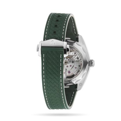 Omega Seamaster Aqua Terra 150m Co Axial Master Chronometer GMT Worldtimer 43mm Herrenuhr Grüner Kautschuk O22032432210001 – Bild 5