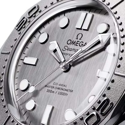 Omega Seamaster Diver 300M Grau Zifferblatt 42mm Automatik Herrenuhr O21032422006002 – Bild 5