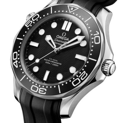 Omega Seamaster Diver 300M Schwarzes Zifferblatt 42mm Automatik Herrenuhr O21032422001003 – Bild 3