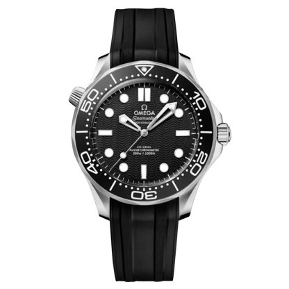 Omega Seamaster Diver 300M Schwarzes Zifferblatt 42mm Automatik Herrenuhr O21032422001003