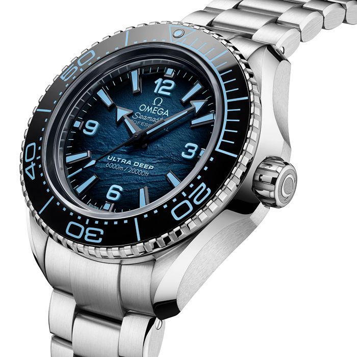 Omega Seamaster Planet Ocean 6000M Co-Axial Master Chronometer 45,5mm Sommer Blau O21530462103002 – Bild 3