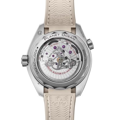 Omega Seamaster Planet Ocean 600M 43.5mm Herrenuhr Beige O21532442109001 – Bild 2