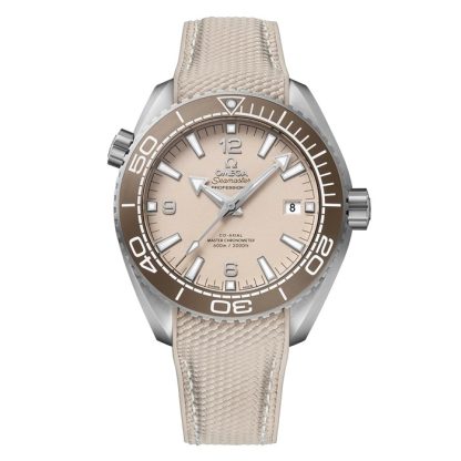 Omega Seamaster Planet Ocean 600M 43.5mm Herrenuhr Beige O21532442109001