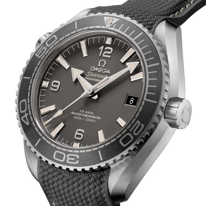 Omega Seamaster Planet Ocean 600M 43,5 mm Herrenuhr grau O21532442101002 – Bild 2